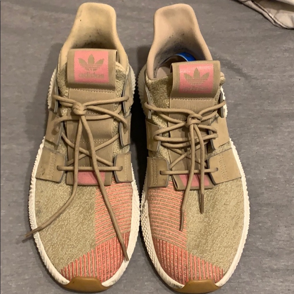 Adidas Prophere Tan and Pink Size 13
